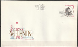 Tschechoslowakei 1985 FDC MiNr.2805 115. Geb. Wladimir Lenin ( D 6947 )günstige Versandkosten - FDC