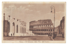 Roma - Il Colosseo Dalla Via Dell'Impero * 0163 - Colosseo