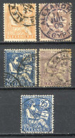 Réf 80 > ALEXANDRIE < N° 25 -26 -27a -27 -28  Ø Oblitéré < Ø Used -- - Used Stamps