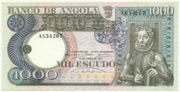 Angola - 1000 Escudos - 10.6.1973 - Pick: 108 - Serie AS - Luiz De Camões - PORTUGAL - 1.000 - Angola