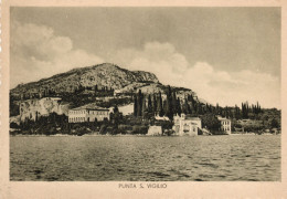 CARTOLINA ITALIA VERONA LAGO DI GARDA PUNTA SAN VIGILIO PANORAMA  Italy Postcard ITALIEN Ansichtskarten - Pozzuoli