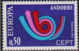 Europa CEPT Andorre Français YV 226 1973 MNH Cote 18 Euros - 1973