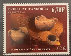 Andorra (French Post) 2000, Pottery, MNH Single Stamp - Nuevos