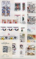 Partie 18 Blocks CSSR Block 8 Bis 90 O 150€ Bloque Hoja S/s M/s Blocs Topics Sheets Bf Tschechoslowakei CZECHOSLOVAKIA - Used Stamps