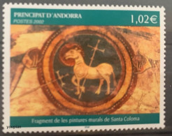Andorra (French Post) 2002, Religious Art, MNH Single Stamp - Unused Stamps