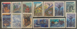 Andorra (French Post) 2002-2018, Myths And Legends, MNH Stamps Set - Ungebraucht