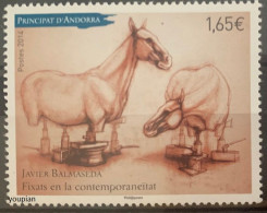 Andorra (French Post) 2014, Art, MNH Single Stamp - Ungebraucht