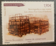 Andorra (French Post) 2015, Contemporary Art, MNH Single Stamp - Ungebraucht