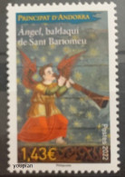 Andorra (French Post) 2022, Angel, Baldaqui De Sant Bartomeu, MNH Single Stamp - Ongebruikt