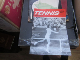 Tennis Alleiniges Amtliches Organ Des Deutschen Tennis Bundes E V 1975 - Other & Unclassified