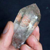 #U16 - Beau Cristal QUARTZ (Glacier Géant, Aoste, Italie) - Mineralien