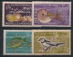 NOUVELLES HEBRIDES - 1963 - N°YT. 203 à 206 - Série Complète - Neuf Luxe ** / MNH / Postfrisch - Unused Stamps