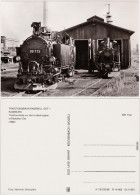 Radebeul Traditionsbahn  Ost-Radeburg, Loks Vor Dem Lokschuppen 1985 - Radebeul