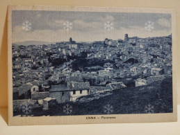 Italy Postcard Italia ENNA Panorama 1941. FG - Enna