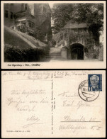 Ansichtskarte Elgersburg Schloss Schloßhof 1952 - Elgersburg