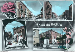 Cf621 Cartolina Saluti Da Irsina Provincia Di Matera Basilicata - Matera