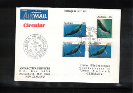 Australia 2007 Whales Interesting Cover - Ballenas