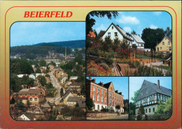 Beierfeld-Grünhain-Beierfeld Übersicht, Am Spiegelwald, Rathaus, Pfarrhaus G1996 - Grünhain