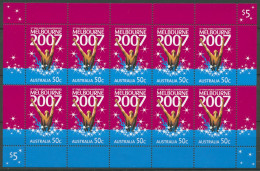 Australien 2007 Schwimm-Weltmeisterschaften Melbourne 2781 K Postfrisch (C28217) - Blocks & Sheetlets