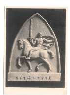 RPPC Unbesiegt Undefeated Sculpture Otto Hofner Karl Kuhne Wien Austria 4X6 Art Postcard - Sculture