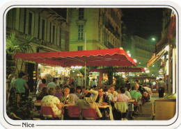 CPM - J - ALPES MARITIMES - NICE LA NUIT - RUE PIETONNE - Nizza By Night