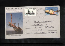 Australia 1987 Interesting Postal Stationery Aerogramme - Ganzsachen