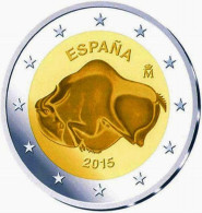 España  2015  2 Euros  Altamira  Nueva  New  SC - Espagne