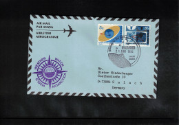 Australia 1995 Parkes - World Weather Watch Antarctica Interesting Cover - Storia Postale