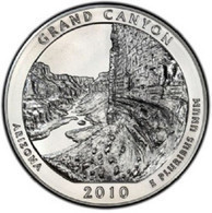USA EEUU 25 CENTS. QUARTER DOLLAR GRAN CAYON 2010 P  UNC NEW - 2010-...: National Parks
