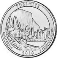 USA EEUU 25 CENTS. QUARTER DOLLAR YOSEMITE 2010 D O P A ELEGIR UNC NEW - 2010-...: National Parks