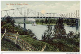 ALBANY, Oregon - Steel Bridge , Pont, Brücke, 1910 - 20s - - Otros & Sin Clasificación