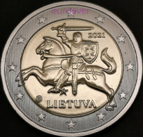 2 Euro Kursmünze 2024 Litauen / Lithuania UNC Aus BU KMS - Lituanie