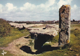 LOCMARIAQUER --Le Dolmen Des Pierres Plates  ( Préhistoire) - Locmariaquer