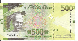 GUINEE 500 FRANCS 2019 UNC P 53 A - Guinee