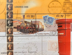 Argentina 2000, International Stamps Exhibition THE STAMP SHOW 2000, MNH S/S - Ongebruikt