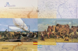 Argentina 2004, International Stamps Exhibition In Spain, MNH S/S - Nuevos