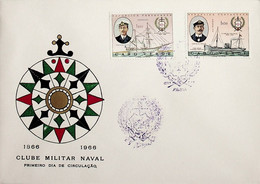 1967 Cabo Verde FDC Centenário Do Clube Militar Naval - Islas De Cabo Verde