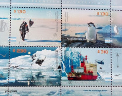 Argentina 2022, Argentina In Antarctica, MNH S/S - Ungebraucht