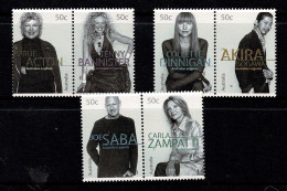 Australia 2005 Fashion Designers - Legends  Set Of 6 MNH - Mint Stamps