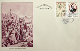 1968 Cabo Verde FDC 5º Centenário Do Nascimento De Pedro Álvares Cabral - Isola Di Capo Verde