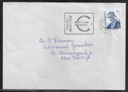 Belgium. Stamp Mi. 2732 On Letter Sent From Kortrijk On 9.10.1999 For Kortrijk - Covers & Documents