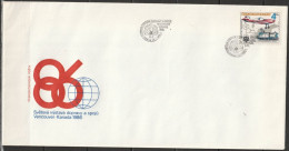 Tschechoslowakei 1986 FDC MiNr.2849  Sonderausstellung EXPO 86 Vancouver ( Dl 77 )günstige Versandkosten - FDC