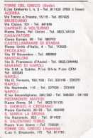 Calendarietto - Banca Di Credito Popolare - Torre Del Greco - Anno 1972 - Petit Format : 1971-80