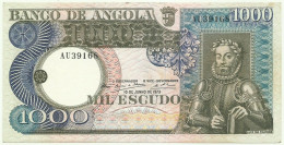 Angola - 1000 Escudos - 10.6.1973 - Pick: 108 - Serie AU - Luiz De Camões - PORTUGAL - 1.000 - Angola