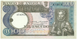 Angola - 1000 Escudos - 10.6.1973 - Pick: 108 - Serie AU - Luiz De Camões - PORTUGAL - 1.000 - Angola