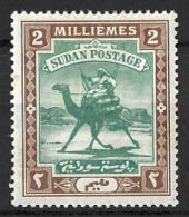 SUDAN...QUEEN VICTORIA..(1837-01)......CAMEL....2m........SG11.......MH.. - Soedan (...-1951)