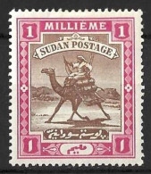 SUDAN...QUEEN VICTORIA..(1837-01)......CAMEL....1m........SG10.......MH.. - Sudan (...-1951)