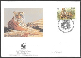 URSS: FDC, Tigre, Tiger - FDC