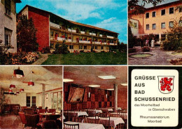 73955246 Bad_Schussenried Rheumasanatorium Moorbad Restaurant Park - Bad Schussenried
