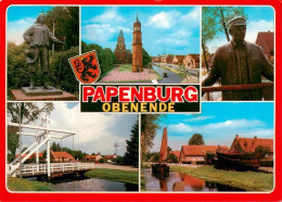 73955217 Papenburg_Ems Stadtgruender Velen Kirche Ziehbruecke Emspartie - Papenburg